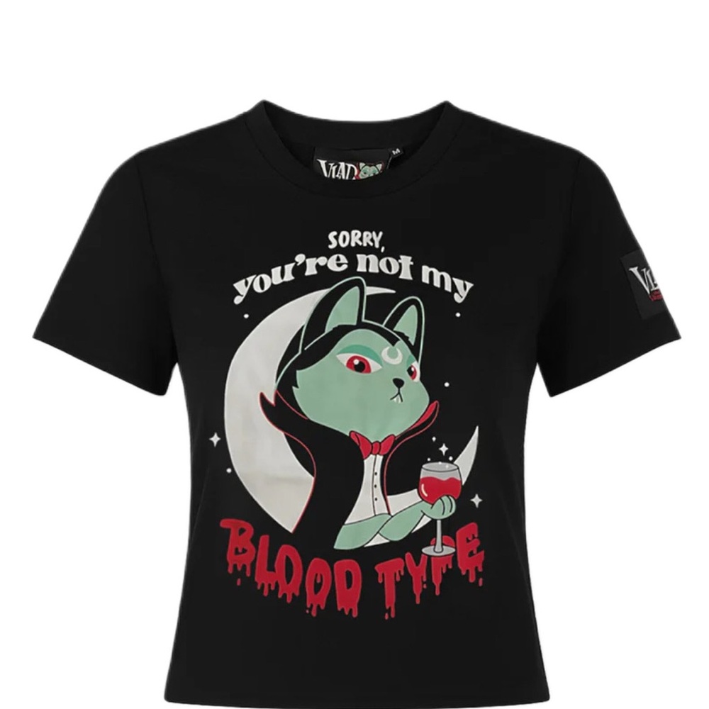 Killstar Blood Type Crop Top